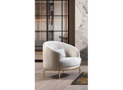 Luxus Einsitzer Sessel Couch Polster Möbel Relax Club Designer Sofa