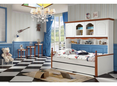 Bett Kinder Jugend Zimmer Betten Holz Schlafzimmer Wohnen Landhaus Möbel Neu