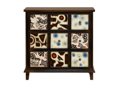 Designer Kommode Anrichte Low Board Schrank Wohn Zimmer Regal Luxus