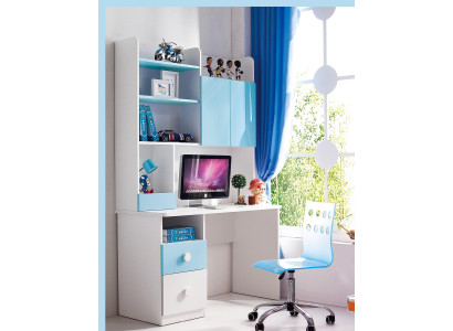 Schreibtisch Weiß Büro Möbel Sets Büromöbel komplett Set Regal Kommode Schrank