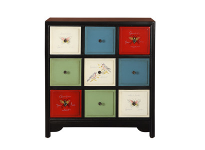 Landhaus Kommode Schrank Kommodenschrank Große Massivholz Kommoden