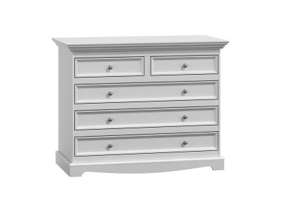 Landhaus Kommode Holz Anrichte Hoch Schrank Schränke Sideboard Kommoden Möbel