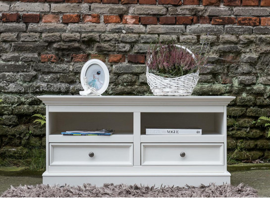 Landhaus Lowboard tv Möbel Schränke Fernsehschrank Sideboard rtv Kommode Neu