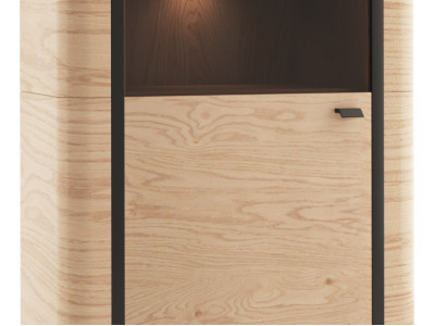 Vitrine Aktenschrank Schrank Vitrinen Büro Wohnzimmer Dekor Hochschrank