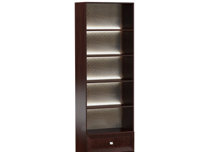 System Büro Möbel Vitrine Aktenschrank Klassischer Deko Holz Schrank Regal