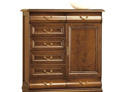 Modern Kommode Braun Kommoden Holz Design Möbel Sideboard Regal Hotel Neu
