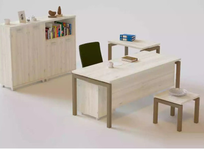 Büromöbel Schreibtisch Kommode Konsolentisch Couchtisch 2x Aktenschrank