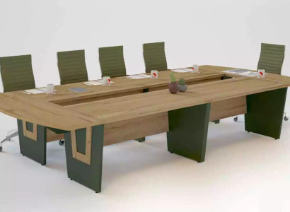 XXL Besprechungstisch Konferenztisch Bürotisch 390x180 Großer Tisch Big