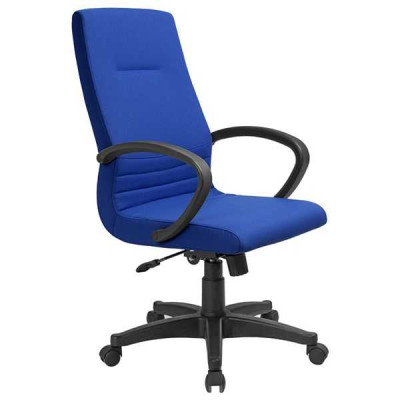 Büro Sessel Gaming Einsitzer Stuhl Blau Bürostuhl Schreibtisch Drehstuhl