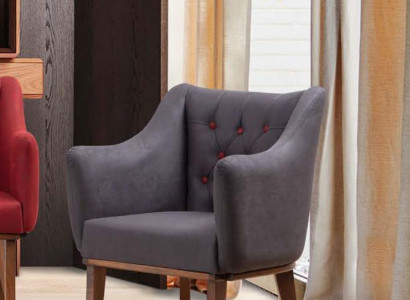 Stühle Wohnzimmer Esszimmer Polsterstuhl mit Armlehne Luxus Sessel Neu