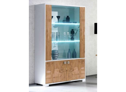 Vitrine XXL Vitrinen Wohnzimmer 110*50 Schränke Design Italienische Möbel neu