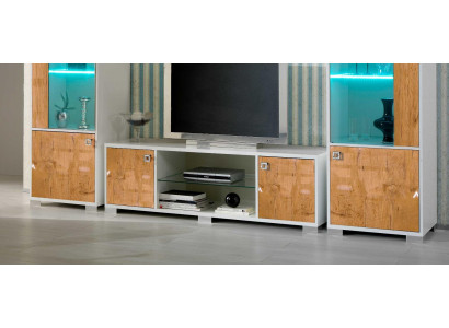 RTV Design Sideboard Fernseh Hochglanz Low Kommode Neu Board Wand Luxus Schrank