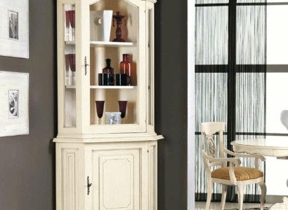 Schränke Holz Vitrinen Glas Schrank Echtholz Vitrine Wohnzimmer Möbel Anrichte