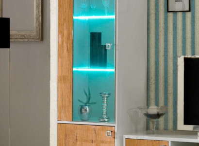 Vitrine Glas Schrank Vitrinen Wohnzimmer Schau Schränke Italienische Möbel NEU