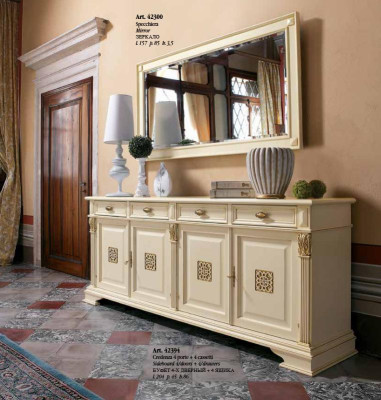 große Buffet Kommode Kommoden Schrank Barock Rokoko Anrichte