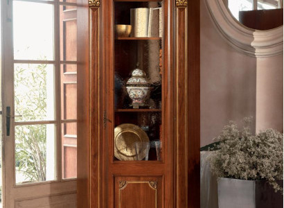 Vitrinen Glasschrank Barock Rokoko Klassische Vitrine Schrank Vitrinenschrank