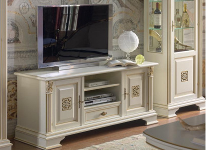 Rtv Sideboard Schrank Dekorative Kommode Wohnzimmer Klassisch Kommoden Holz Low