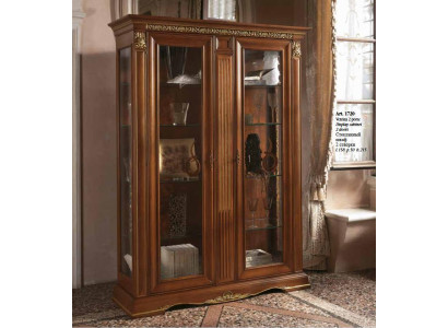 Vitrine Schrank Vitrinen Wohnzimmer Schau Schränke Design Barock Rokoko Italien