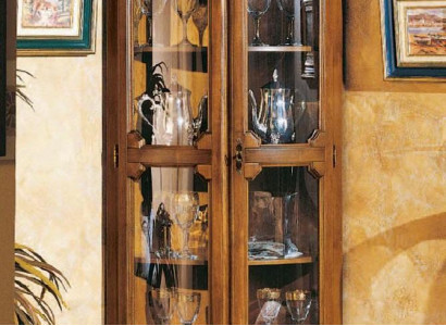 Vitrinen Glas Schrank Italienische Möbel Vitrine Wohnzimmer Anrichte Schränke