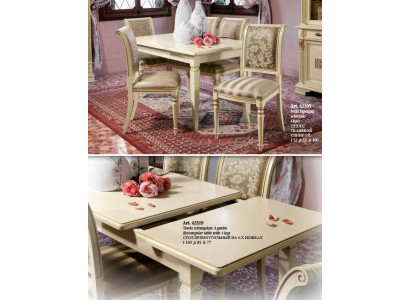 Esstisch Tisch + 4x Stühle Gruppe Esszimmer Massivholz Garnitur 5tlg. Set Möbel