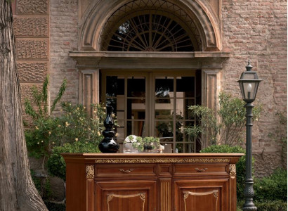 Sideboard Luxus Design Kommode Anrichte Lowboard Schrank Massivholz Italienische Möbel