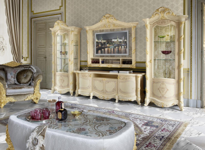 TV Ständer Schrank Wohnwände Wohnzimmer Zeile Neu Wohnwand Set Vitrine Wandregal