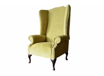 Sessel Textil Stoff Ohrensessel Möbel Neu Wohnzimmer Modern Luxus Design