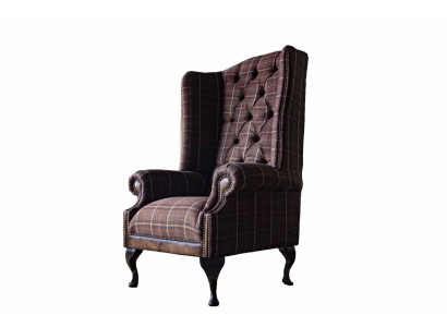 Chesterfield Design Sofa Sessel Couch Polster Ohrensessel 1 Sitzer Neu