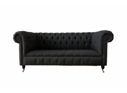 Sofa 3 Sitzer Couchen Art déco Dreisitzer Neu Textil Luxus Couch Polster