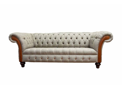 Chesterfield Sofa Polster Design Luxus Couch Klassische Sofa 3 Sitzer