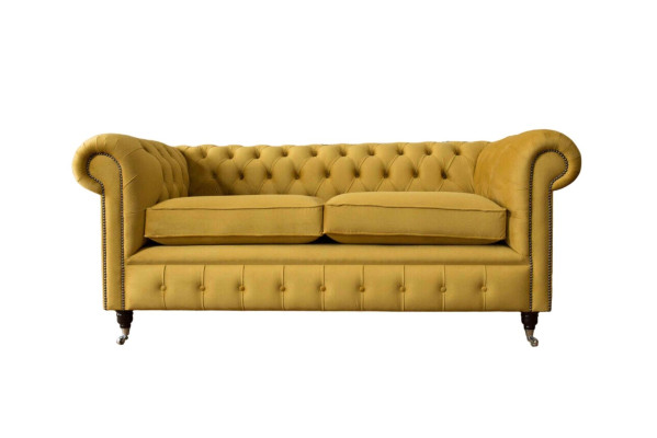 Dreisitzer Sofa 3 Sitzer Sofas Polster Möbel Couchen Chesterfield Neu