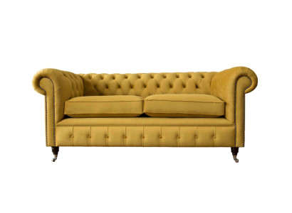 Dreisitzer Sofa 3 Sitzer Sofas Polster Möbel Couchen Chesterfield Neu
