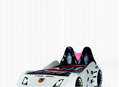 Autobett Kinderzimmer Rennwagen Auto Bett Kinderbett Holz Möbel Neu