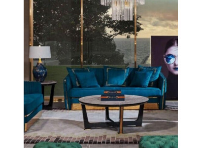 Designer Möbel Sofa Coch 3 Sitzer Polster Dekor Sofas Wohnzimmer Couchen