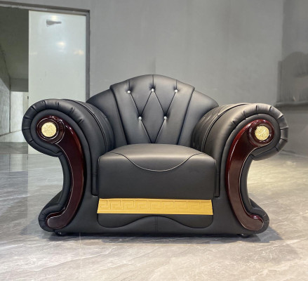 Luxus Sessel Chesterfield Einsitzer Couch Möbel Einrichtung Sofa 1er