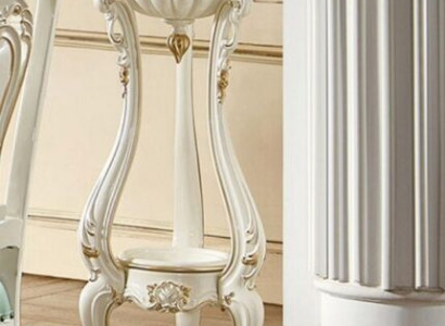 Blumenständer Blumen Ständer Vasen Ständer Barock Rokoko Ablage Holz