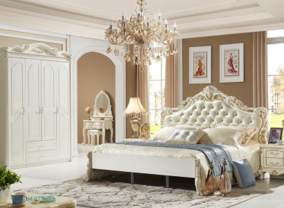 Kleiderschrank Weiß Schrank Holz Schlafzimmer Design Klassische Möbel