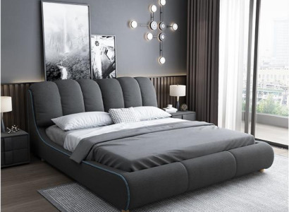 Design Holz Modern Bett 180x200 Schlafzimmer Ehe Luxus Hotel Betten