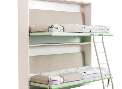 Doppelbett Platzsparend Betten Etagen Bett Schrank Betten Hochbett Wandbett Neu