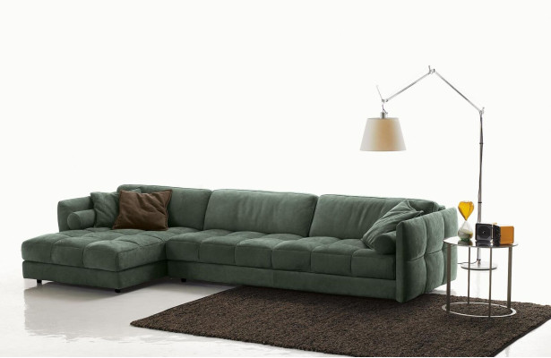 Ecksofa Textil Sofa Polster Ecke Moderne Couch Wohnzimmer L form Design