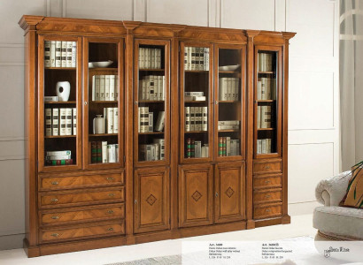 Bücher Regal braun Vitrinen Schrank Bücherschrank Vitrine Bücherregal Regale Neu
