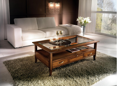 Tisch Beistell Tische Couch Modern 130cm Design Quadrat Couchtisch Holztisch Neu