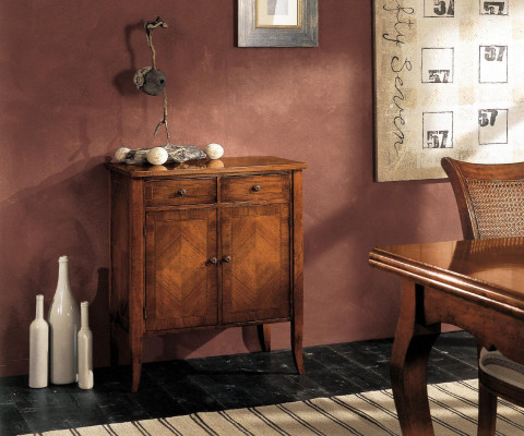 Sideboards Holz Schrank Möbel Kommoden Braun Kommode Anrichte Sideboard Massiv