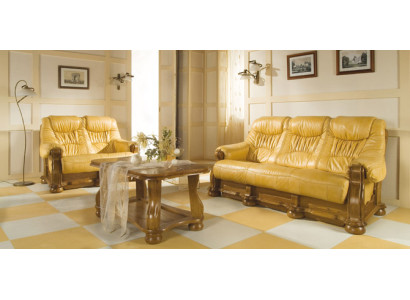 Sofagarnitur 3+1 Sitzer Klassischer Wohnlandschaft Sofas Couchen Polster