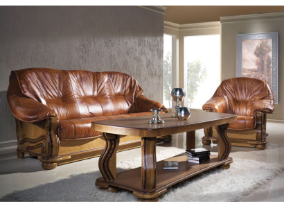 Klassische Dreisitzer Couch Neu Polster Sofa 3 Sitzer Couchen Ledersofa