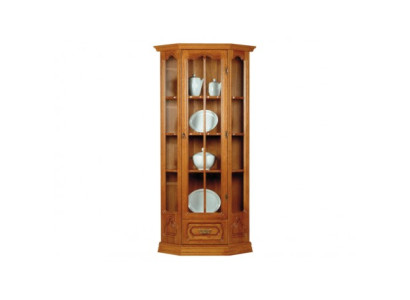 Klassische Schrank Anrichte Vitrine Kommode Vitrinen Glasschrank