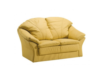 Design Zweisitzer Sofas Couch Polster Moderne Couchen Kunstleder Sofa