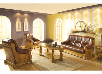 Sofagarnitur 3+2+1 Sitzer Klassischer Wohnlandschaft Sofas Couchen Polster