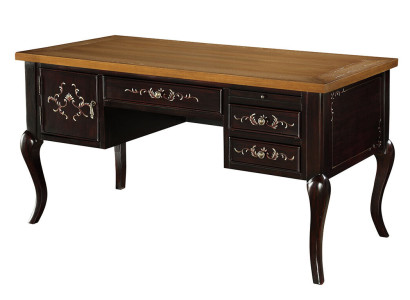 Sekretär Kolonial Stil Schreibtisch Büro Schreibtische Tische klassischer Tisch