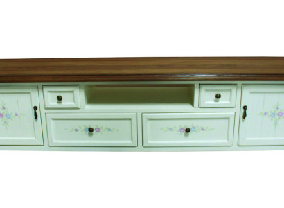 rtv design sideboard fernseh wand landhasu low board luxus kommode schrank neu